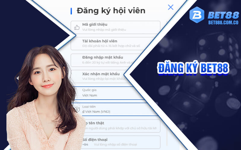 3 Bước Đăng Ký Bet88 Cho Người Mới Dễ Dàng Tham Gia